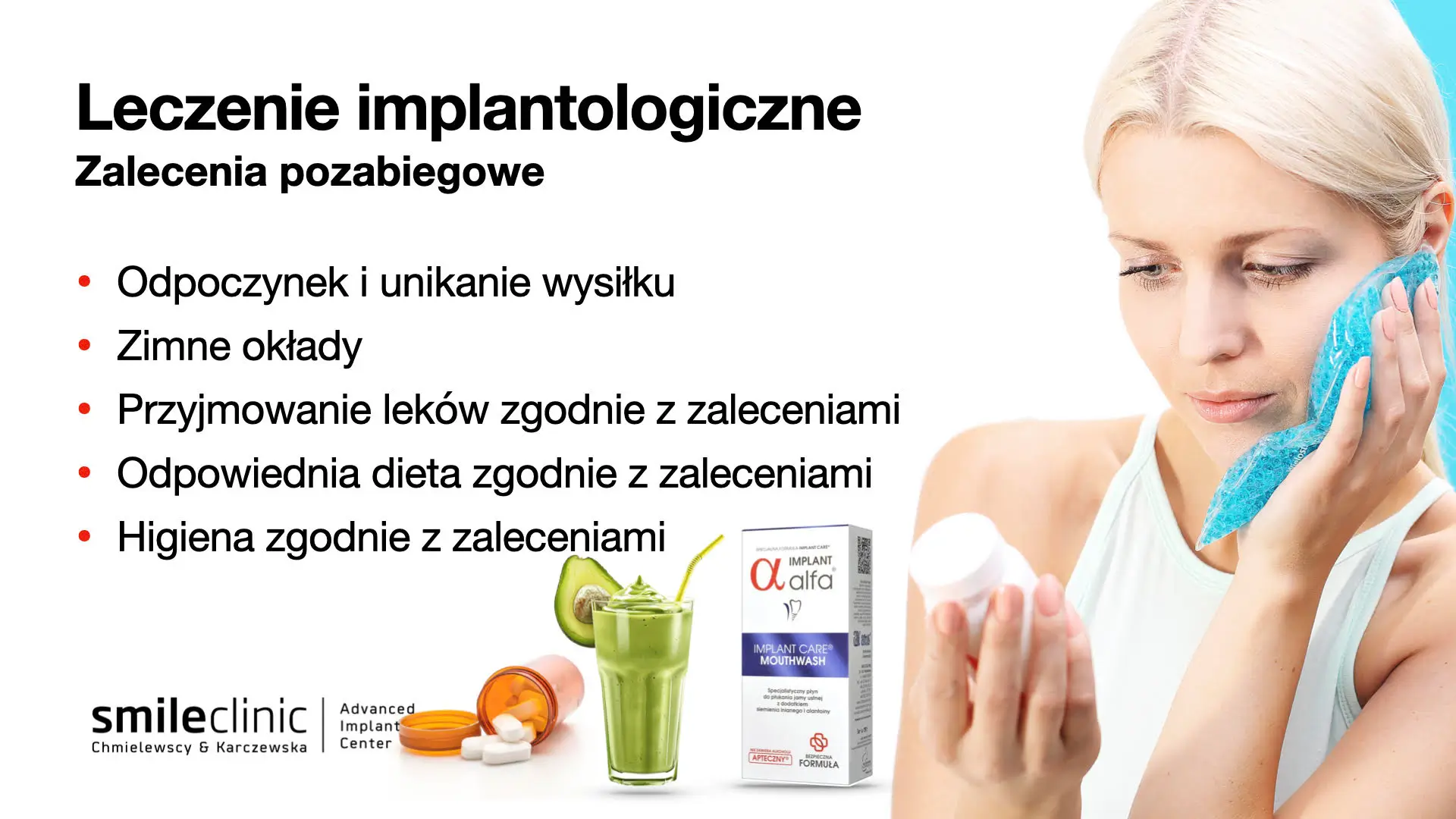 Zalecenie pozabiegowe Zalecenie pozabiegowe